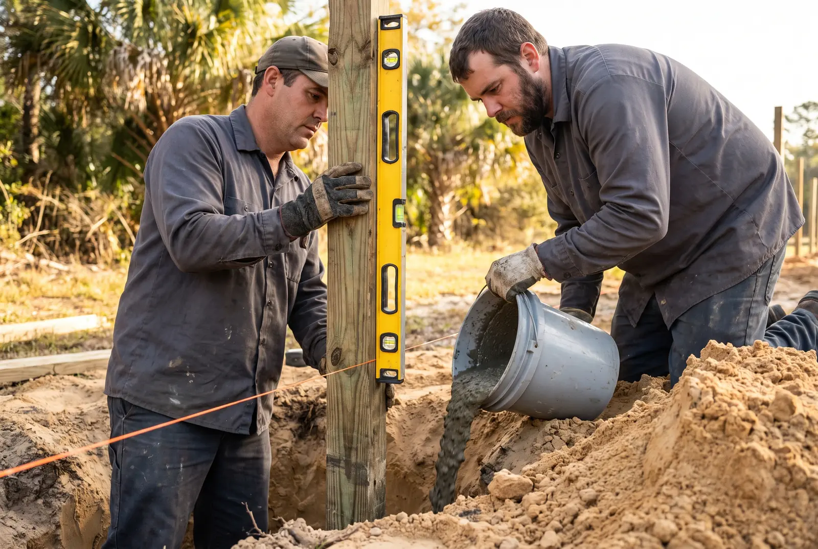 Tear-out and posts